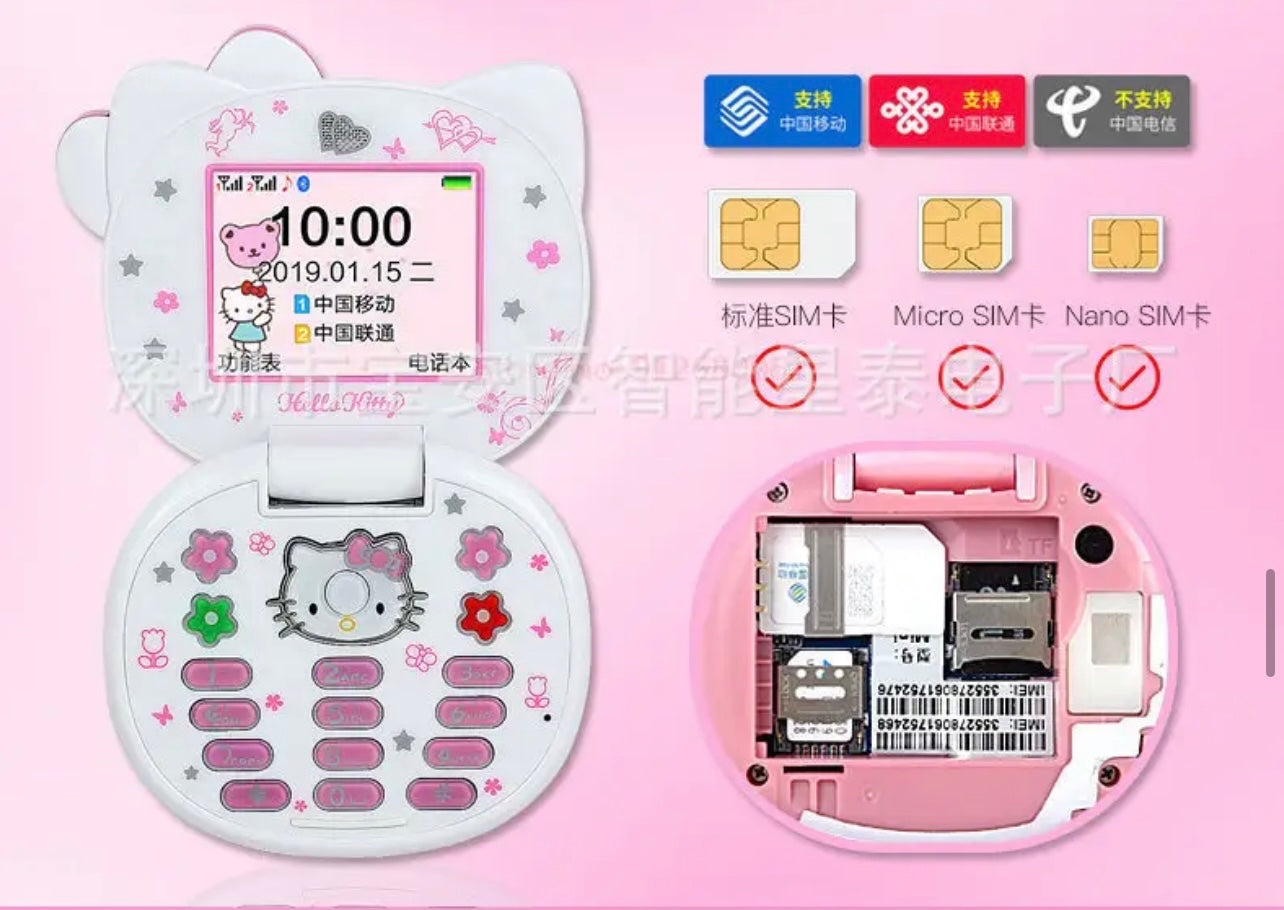 Hello Kitty Flip Phone